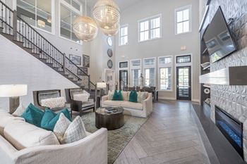 Two-story clubhouse & deck